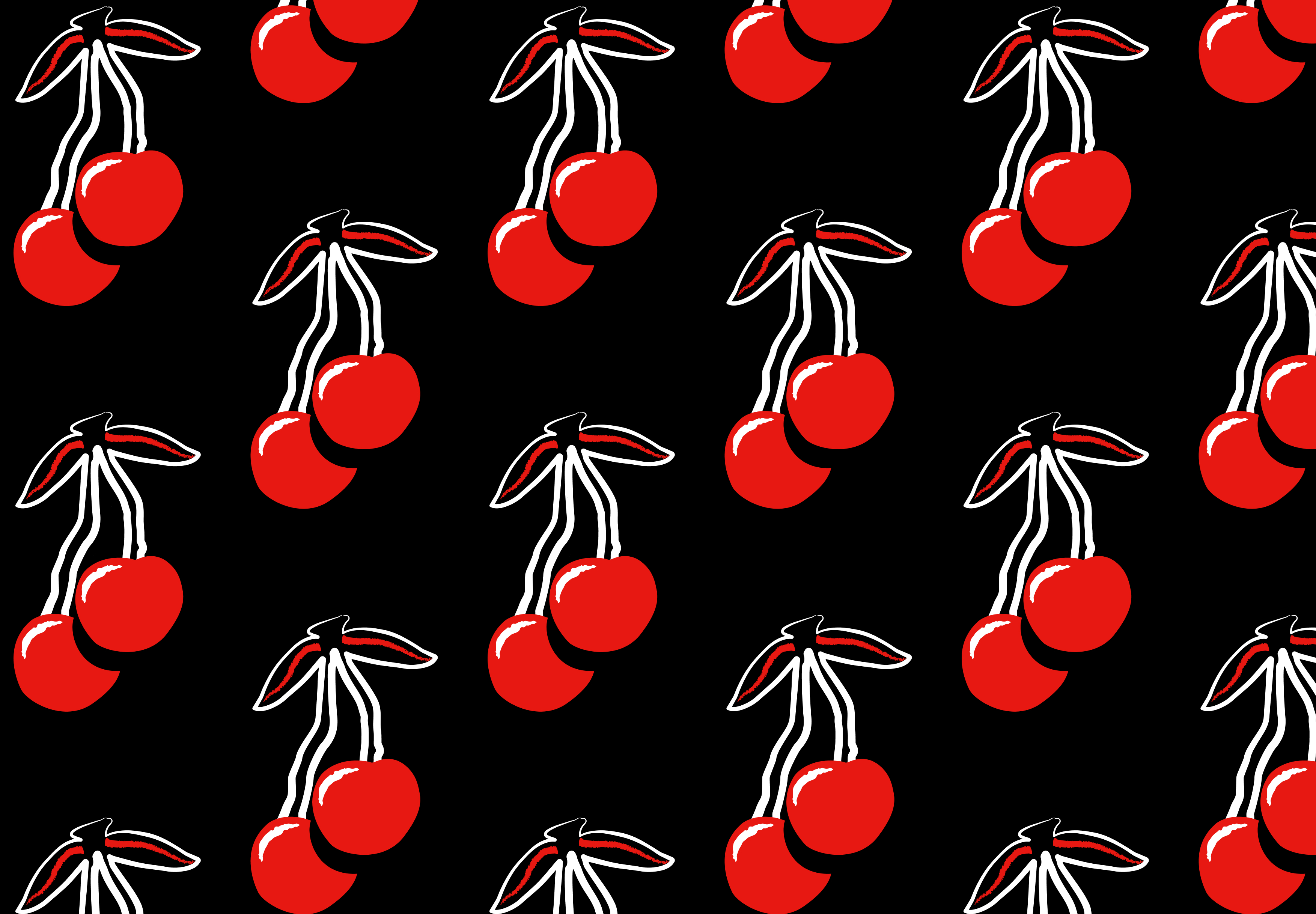 Logo on colored background